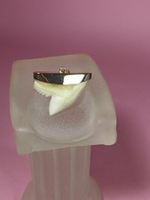 Pendentif Ancien Or 18 Carats Dents De Requin Tigre