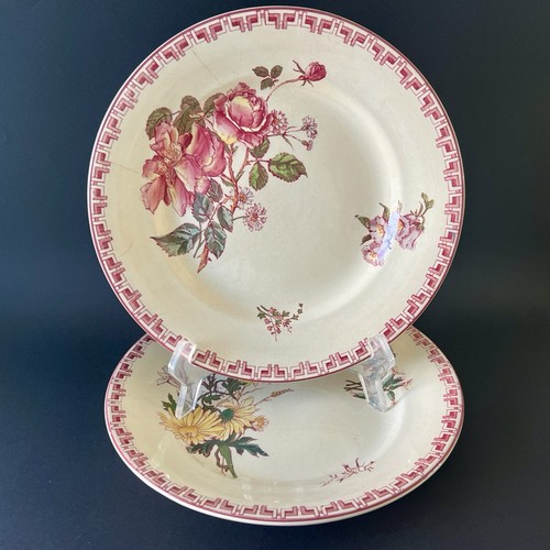 Assiettes anciennes cie - assiettes, u&cie