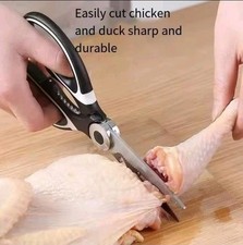 Ciseaux Cuisine  Multifonctions en Acier Inoxydable
