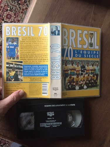 Cassette video vhs - cassette, football