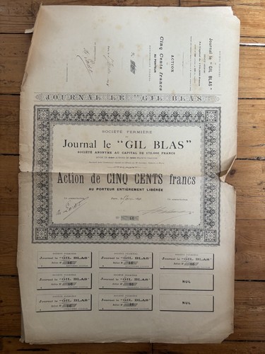 Rare journal gil - , blas"