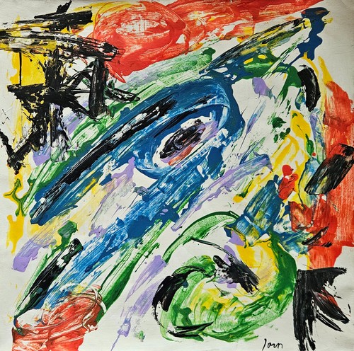 Peinture huile abstraite - peinture,