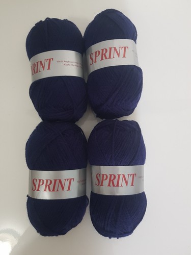 Lot pelotes laine acrylique - 4,