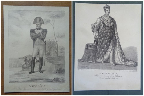 Gravure ancienne napoléon - gravure,