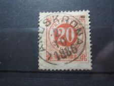 TIMBRE DE SUEDE N° 21 - OBLITERATION  LANDSKRONA