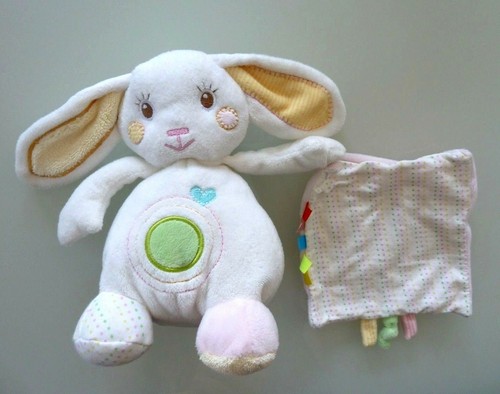 Doudou peluche lapin baby - o6.,