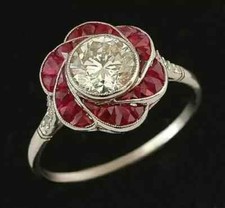 Bague de fiançailles Art