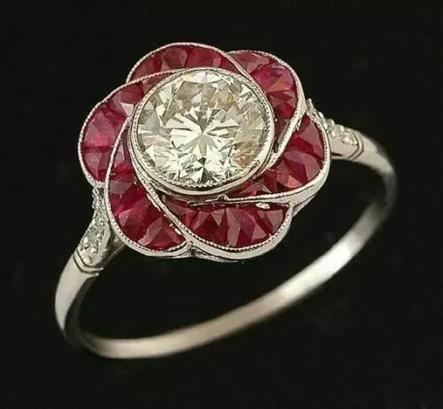Bague fiançailles art - bague,