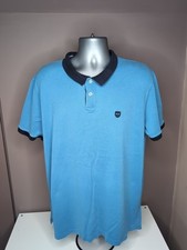 Eden Park Mens Polo Shirt Blue