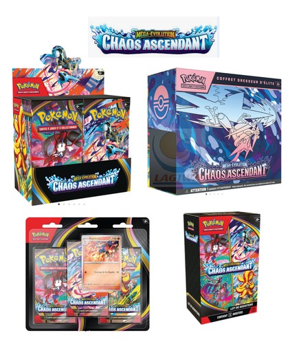 Set pokemon me04 chaos - pokemon,