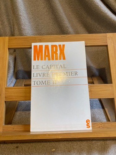 Marx capital livre premier - le,