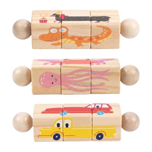 Jeu construction bois à - bois,