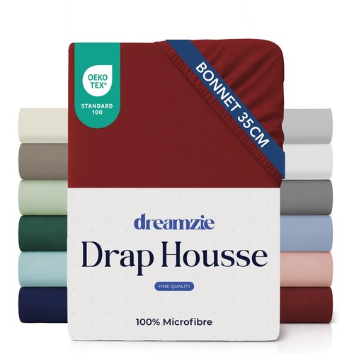 Drap housse 160x200 bonnet - drap,