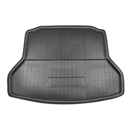 Coffre arrière noir mat
