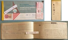 ● KLM 1959 billet ticket