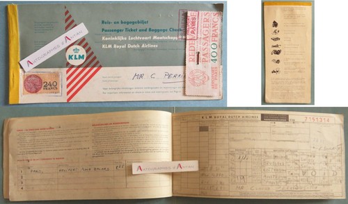 Klm 1959 billet - ●,