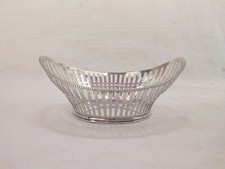 Petite corbeille en argent massif poinçonnée, Pays-Bas, Hollande