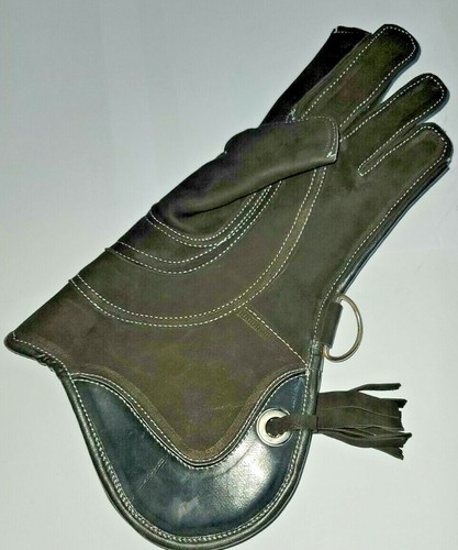 Gant fauconnerie cuir à - gant, en