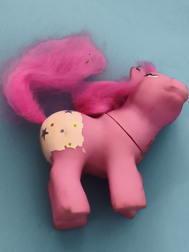 Figurine poney rose - , little