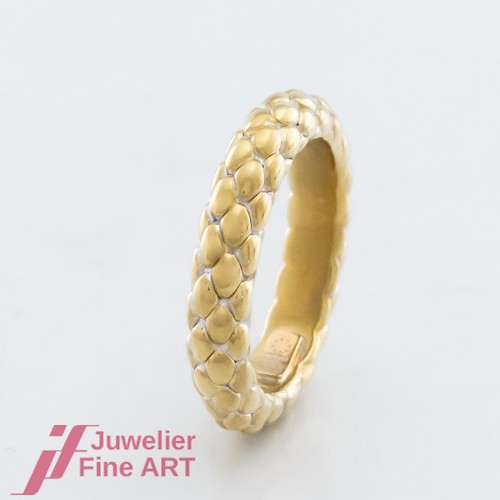Bague fope jaune 18 - fope, or