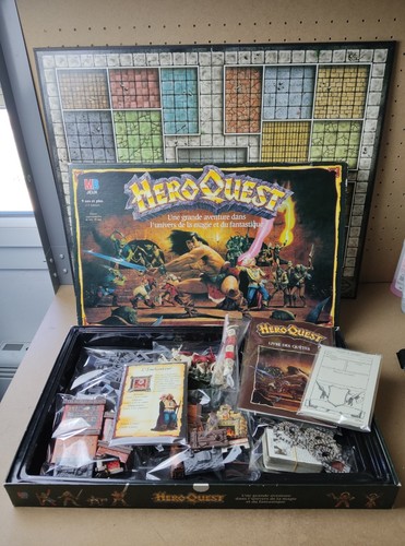 Heroquest 1989 jeu complet - mb,