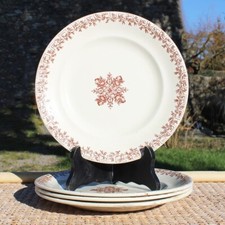 Set de 4 assiettes plates