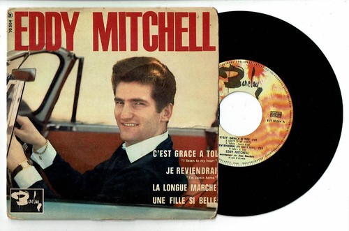 Eddy mitchell vinyle 45t - mitchell,