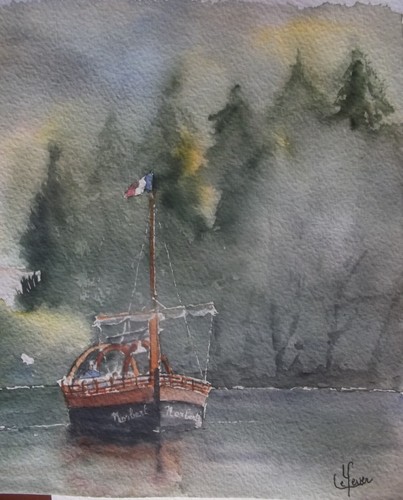 Aquarelle originale signée