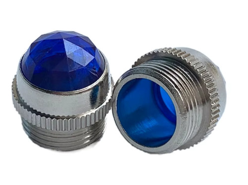 Bouton jewel bleu fender - x1,