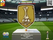 Badge Patch World champions club 2017 maillot du Real Madrid 2018 (Espagne)