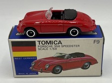 Porsche 356 Speedster rouge au 1:59° - Tomica F9 - 1970/80’s - Neuf en boite