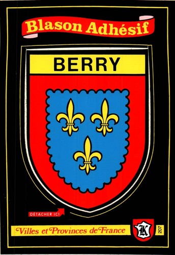 Carte postale blason - carte,