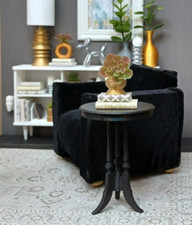 ⚫LUXURY black SIDE end TABLE