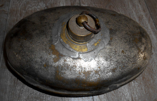 Ancienne bouillotte métal - en,