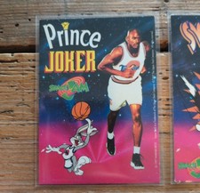 Carte SPACE JAM Prince JOKER Bugs Bunny M Jordan TECHNIQUE BASKET Upper Deck + 4