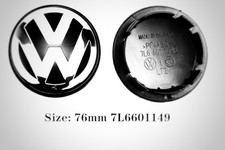 Cache moyeu VW 76mm 7L6601149 Touareg Transporter T5 T6 Multivan Phaeton