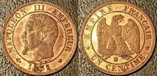 Napoléon III - 1 centime