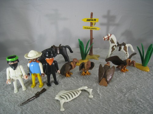 Vintage playmobil western - vintage,