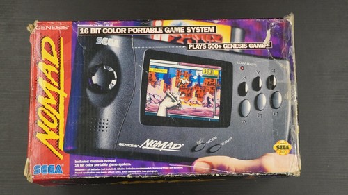 Boite vide sega - sega, nomad