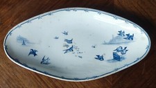 Ancien Plat Ravier Gien Modèle Vol d Oiseaux Vaisselle Ancienne Terre De Fer