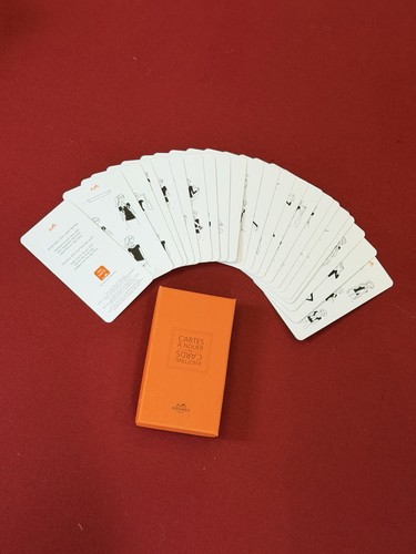 Hermès boite cartes nouer - boite,
