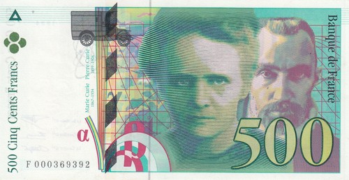 France 500 francs pierre - 500,
