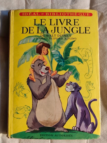 Livre jungle walt - le, la