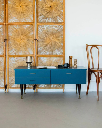 Margaret enfilade bleue en - l'enfilade,