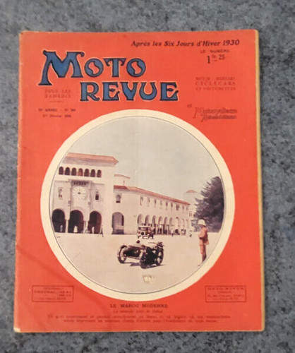 Moto revue 360 fevrier 1930 - moto, n°360