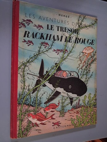 Tintin trésor rackham - tintin, de