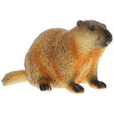  Figurine De Marmotte Réaliste Figurines Animaux Jouets D'observateur D'animaux