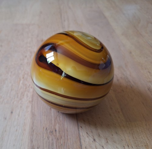 Boule verre presse papier - en,