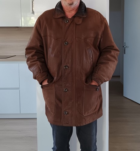 Veste blouson cuir - , saint