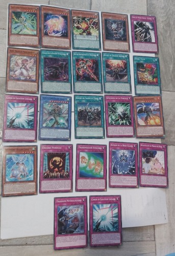 Lot cartes gi ho - de,